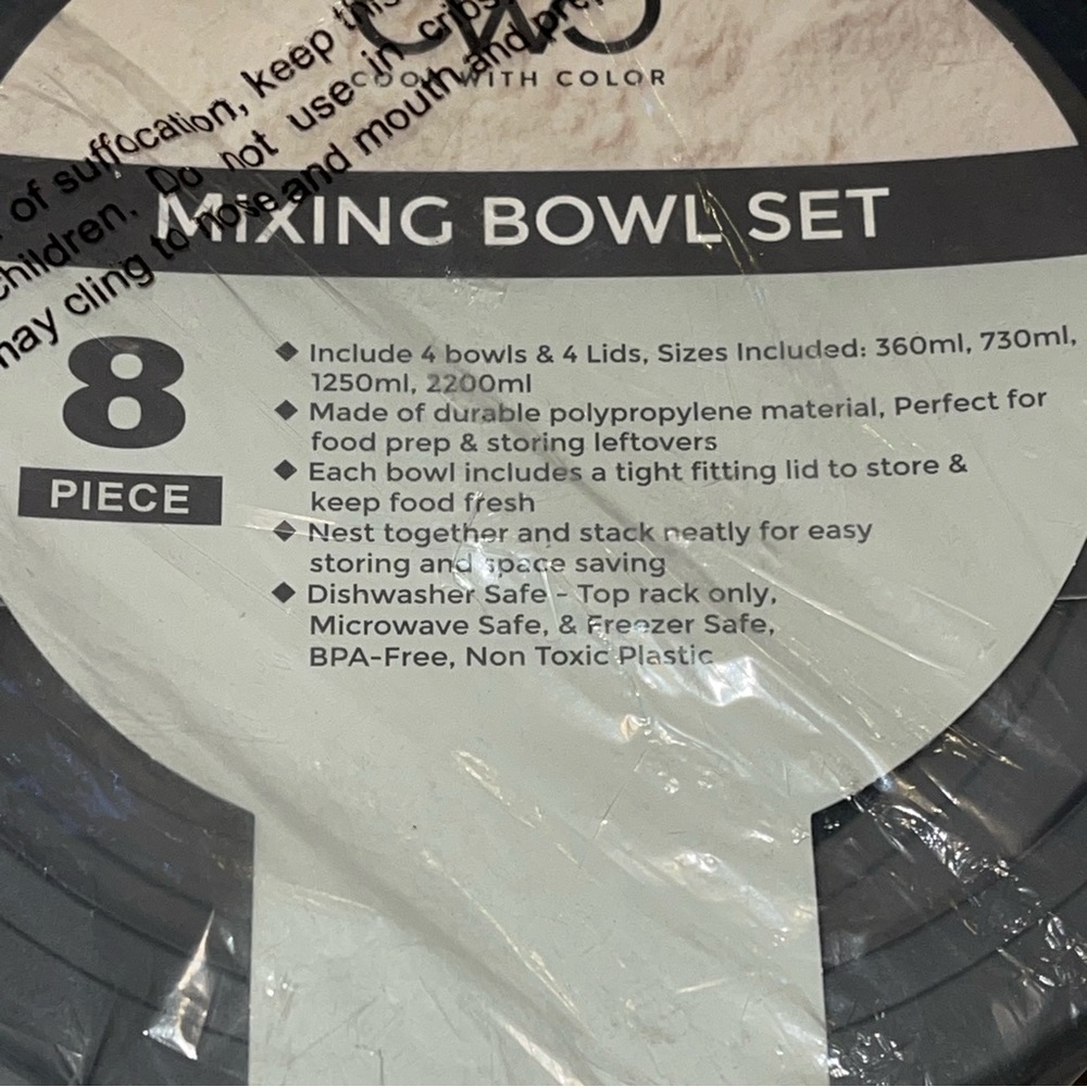 Cook with Color Mixing Bowl Set - Picture 3 of 8